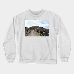 La Coupee, Sark, Channel Islands Crewneck Sweatshirt